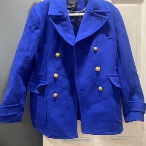 Women’s Blue Peacoat